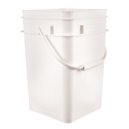 Square Pail, Plastic, 4.25 gal. Advanced Consulting and Training Ltd.