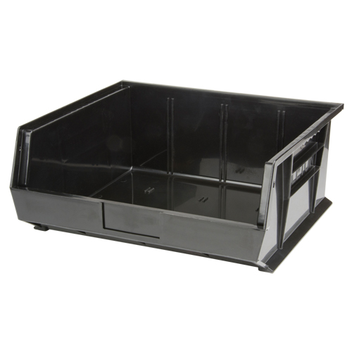 Stack & Hang Bin, 16-1/2" W x 7" H x 14-3/4" D, Black Advanced Consulting and Training Ltd.