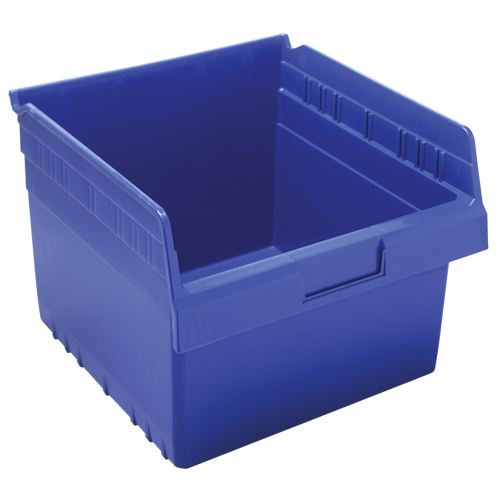 Bacs pour &eacute;tag&egrave;re Store-Max, 11-1/8" la x 8" H x 11-5/8" p, Bleu, Capacit&eacute; 44 lb Advanced Consulting and Training Ltd.