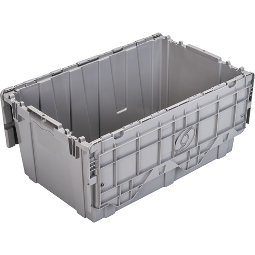 FP243C FliPak Nestable Tote, 26.9" x 16.9" x 12.1", Grey Advanced Consulting and Training Ltd.