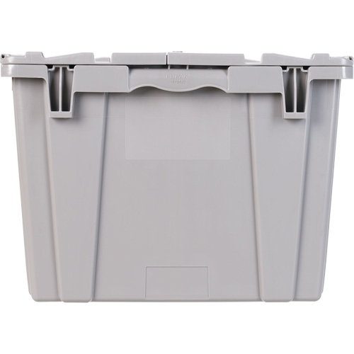 FP243C FliPak Nestable Tote, 26.9" x 16.9" x 12.1", Grey Advanced Consulting and Training Ltd.