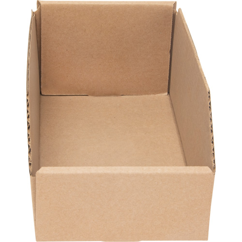 Deep Corrugated Parts Bins, 5-3/4" W x 11-1/4" D x 4-1/2" H, Beige Advanced Consulting and Training Ltd.