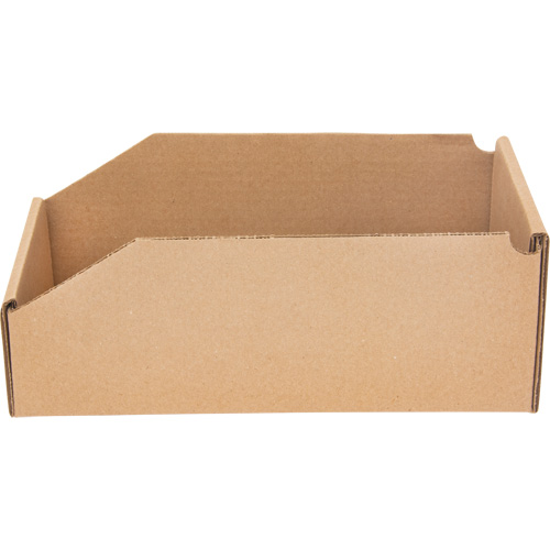 Deep Corrugated Parts Bins, 5-3/4" W x 11-1/4" D x 4-1/2" H, Beige Advanced Consulting and Training Ltd.