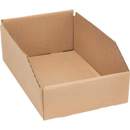 Deep Corrugated Parts Bins, 7-5/8" W x 11-5/16" D x 4-1/2" H, Beige Advanced Consulting and Training Ltd.