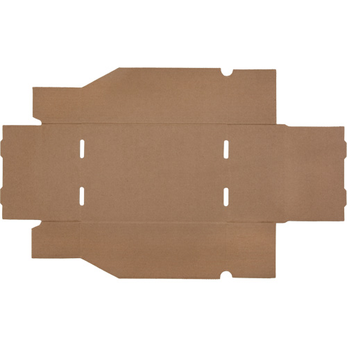 Deep Corrugated Parts Bins, 7-5/8" W x 11-5/16" D x 4-1/2" H, Beige Advanced Consulting and Training Ltd.