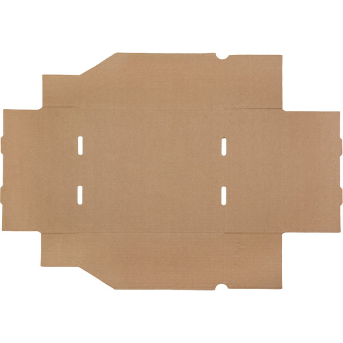 Deep Corrugated Parts Bins, 11-3/4" W x 11-1/4" D x 4-1/2" H, Beige Advanced Consulting and Training Ltd.