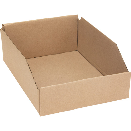 Deep Corrugated Parts Bins, 8-3/4" W x 11-1/4" D x 4-1/2" H, Beige Advanced Consulting and Training Ltd.