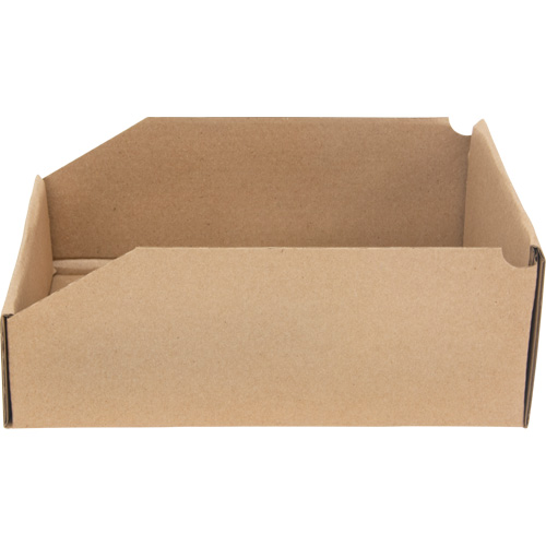 Deep Corrugated Parts Bins, 8-3/4" W x 11-1/4" D x 4-1/2" H, Beige Advanced Consulting and Training Ltd.