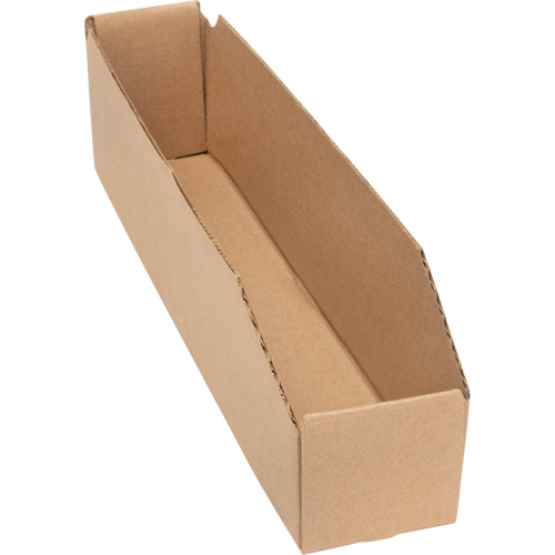 Boîtes profondes en carton ondul&eacute;, 1-7/8" la x 17-1/8" p x 4-1/2" h, Beige Advanced Consulting and Training Ltd.