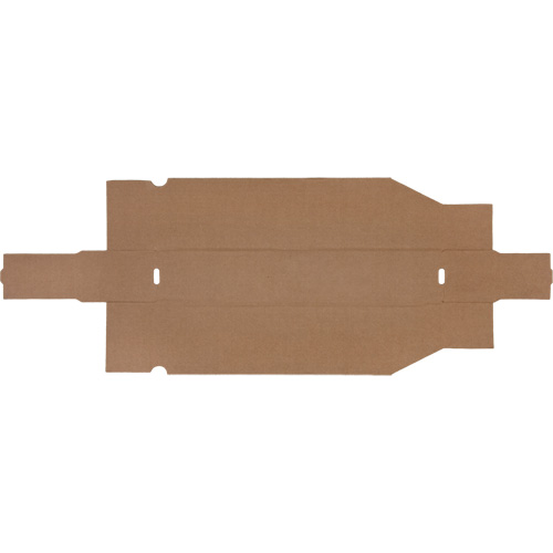 Boîtes profondes en carton ondul&eacute;, 1-7/8" la x 17-1/8" p x 4-1/2" h, Beige Advanced Consulting and Training Ltd.