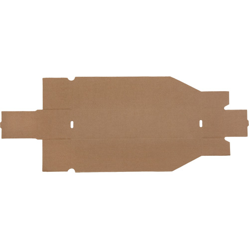 Deep Corrugated Parts Bins, 3-3/4" W x 17-1/4" D x 4-1/2" H, Beige Advanced Consulting and Training Ltd.