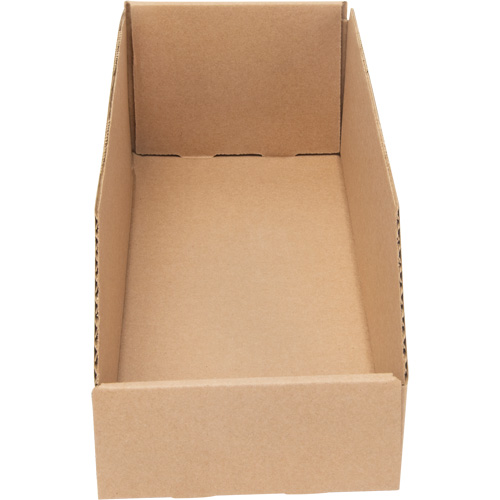 Deep Corrugated Parts Bins, 5-3/4" W x 17-1/4" D x 4-1/2" H, Beige Advanced Consulting and Training Ltd.