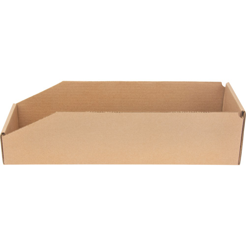 Deep Corrugated Parts Bins, 5-3/4" W x 17-1/4" D x 4-1/2" H, Beige Advanced Consulting and Training Ltd.