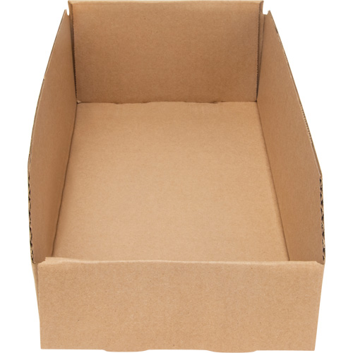 Deep Corrugated Parts Bins, 7-3/4" W x 17-1/4" D x 4-1/2" H, Beige Advanced Consulting and Training Ltd.
