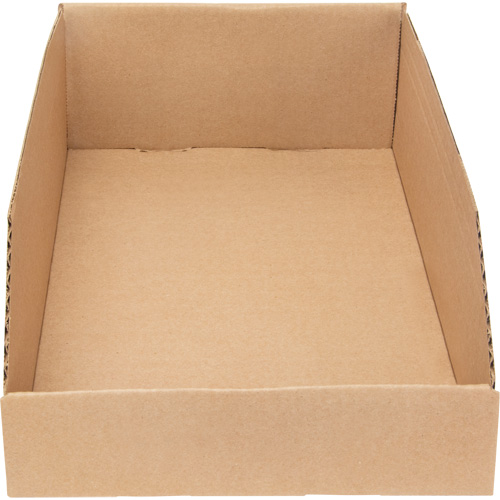 Deep Corrugated Parts Bins, 9-3/4" W x 17-1/4" D x 4-1/2" H, Beige Advanced Consulting and Training Ltd.