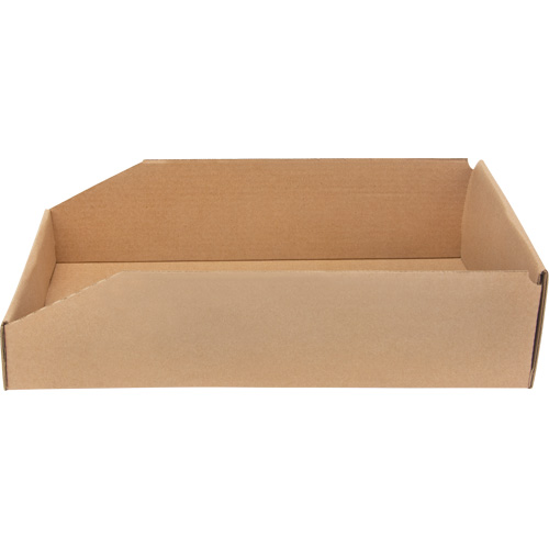 Deep Corrugated Parts Bins, 9-3/4" W x 17-1/4" D x 4-1/2" H, Beige Advanced Consulting and Training Ltd.