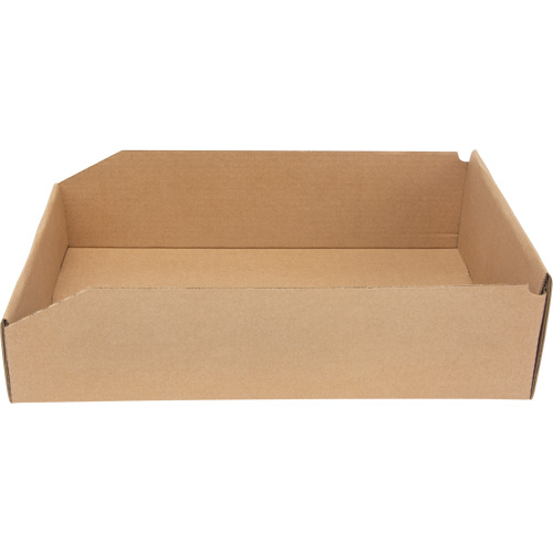 Deep Corrugated Parts Bins, 11-3/4" W x 17-1/4" D x 4-1/2" H, Beige Advanced Consulting and Training Ltd.