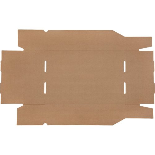 Deep Corrugated Parts Bins, 11-3/4" W x 17-1/4" D x 4-1/2" H, Beige Advanced Consulting and Training Ltd.