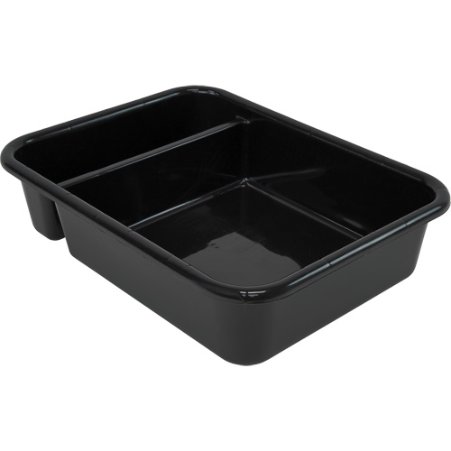 Bac d'entreposage tout usage &agrave; compartiment, 7" ha x 15" p x 20" lo, Plastique, Noir Advanced Consulting and Training Ltd.