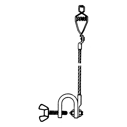 Light-Duty Bonding & Grounding Wire Assemblies - Alligator Clip & Small C-Clamps Advanced Consulting and Training Ltd.