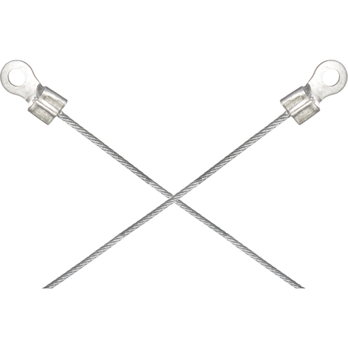 Light-Duty Bonding & Grounding Wire Assemblies - Two 1/4" Terminal Connectors Advanced Consulting and Training Ltd.