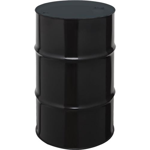 Steel Drums, 55 US gal (45 imp. gal.), Unlined, Black, Closed Top, 1A1/X1.8/300, 20 Gauge Advanced Consulting and Training Ltd.