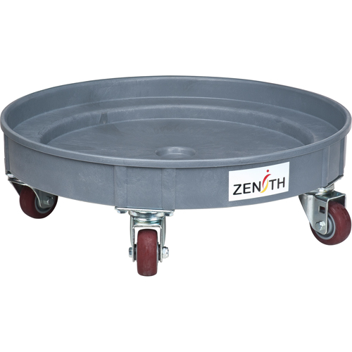 Leak Containment Drum Dolly, 24.25" dia. X 7.625" H, 1.5 US Gal. Spill Cap. Advanced Consulting and Training Ltd.