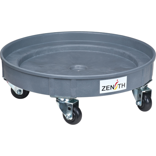 Leak Containment Drum Dolly, 24.25" dia. X 7.625" H, 1.5 US Gal. Spill Cap. Advanced Consulting and Training Ltd.