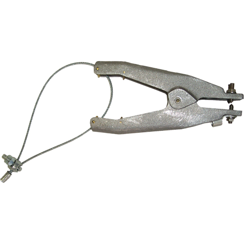 Prise de masse statique (s&eacute;rie GAT), Corps en Aluminium coul&eacute;, Pointe style cuvette en Acier inoxydable, 1 pointe isol&eacute;e Configuration, 1-1/4" Ouverture max. Advanced Consulting and Training Ltd.