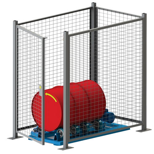 Stationary Drum Roller - Guard Enclosure Advanced Consulting and Training Ltd.