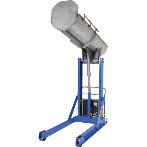 Tombereau hydraulique portatif pour baril, Pour 30 - 55 gal. US (25 - 45,8 gal. imp.) Advanced Consulting and Training Ltd.