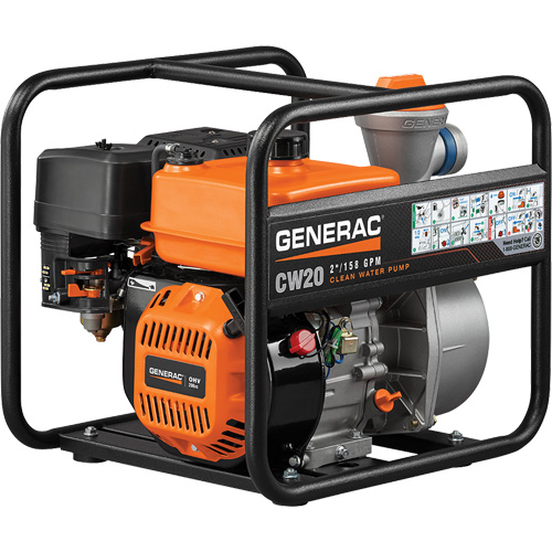 Pompe &agrave; eau propre, 158 gal./min, 208 cc, 4 cycles OHV Advanced Consulting and Training Ltd.