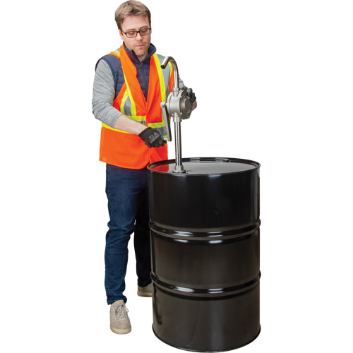 Rotary Type Drum Pump, Stainless Steel, Fits 55 Gal., 12 oz./Stroke Advanced Consulting and Training Ltd.