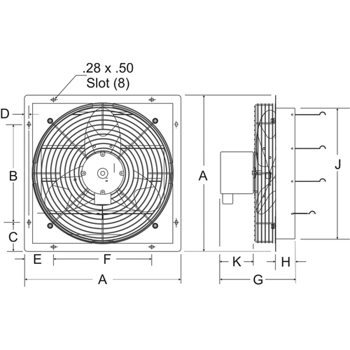 Ventilateurs d'&eacute;vacuation &agrave; volets Advanced Consulting and Training Ltd.
