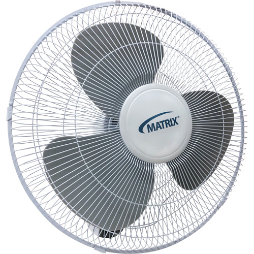 Ventilateur mural oscillant, Commercial, 3 vitesses, Diam&egrave;tre de 16" Advanced Consulting and Training Ltd.