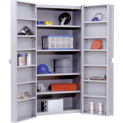 Armoires robustes &agrave; portes creuses, 38" la x 24" p x 72" h, 4 tablettes Advanced Consulting and Training Ltd.