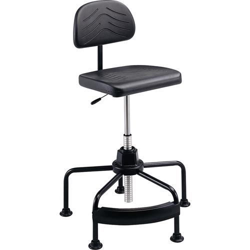 Industrial Seating, Stationary, Adjustable Height, 250 lbs. Capacity Advanced Consulting and Training Ltd.