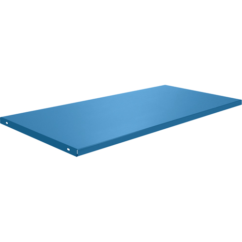 &eacute;tabli avec armoire - Tablettes, 58 3/4" x Capacit&eacute; de 300 lb, Acier, Bleu Advanced Consulting and Training Ltd.