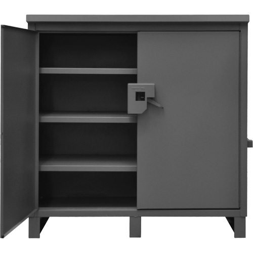Lockable Jobsite Cabinet, Grey Advanced Consulting and Training Ltd.