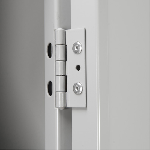 Clean Line Lockerette, 6 -tier, Bank of 4, 48" x 18" x 82", Steel, Charcoal, Rivet (Assembled) Advanced Consulting and Training Ltd.