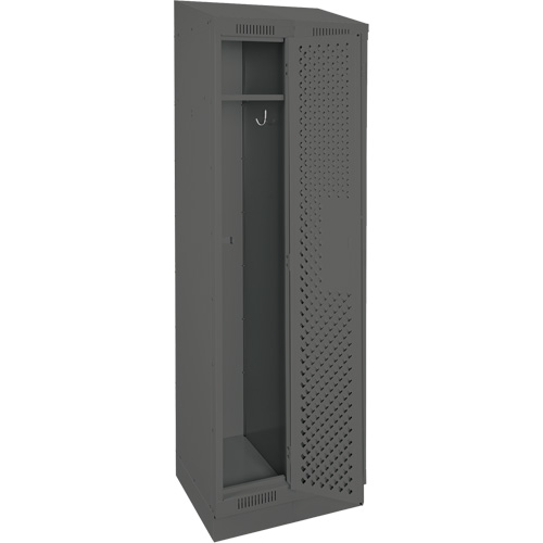 Casiers Clean Line, Bloc de 2, 24" x 12" x 82", Acier, Charbon, Rivet (assembl&eacute;), Perfor&eacute; Advanced Consulting and Training Ltd.