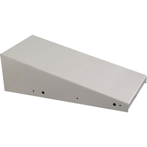 Clean Line Economy Lockers Slope Top, 1 Bank, 18" D x 12" W x 6" H, Grey, Steel Advanced Consulting and Training Ltd.