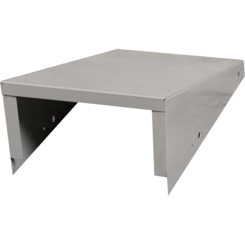 Clean Line Economy Lockers Slope Top, 1 Bank, 18" D x 12" W x 6" H, Grey, Steel Advanced Consulting and Training Ltd.