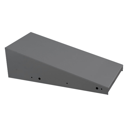 Clean Line Economy Lockers Slope Top, 1 Bank, 18" D x 12" W x 6" H, Steel Advanced Consulting and Training Ltd.