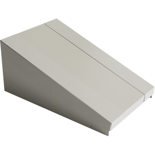All-Welded Concorde - Heavy-Duty Lockers Sloping Top, 1 Bank, 18" D x 12" W x 6" H, Grey, Steel Advanced Consulting and Training Ltd.