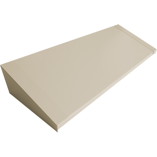 All-Welded Concorde - Heavy-Duty Lockers Sloping Top, 4 Bank, 18" D x 48" W x 6" H, Beige, Steel Advanced Consulting and Training Ltd.