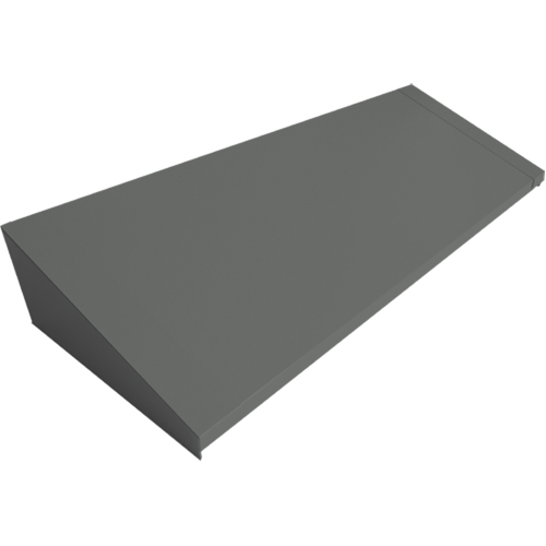 All-Welded Concorde - Heavy-Duty Lockers Sloping Top, 4 Bank, 18" D x 48" W x 6" H, Steel Advanced Consulting and Training Ltd.