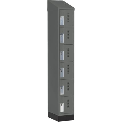 Casiers robustes Concorde, 6 niveaux, 12" x 18" x 82", Acier, Charbon, Soud&eacute; (assembl&eacute;) Advanced Consulting and Training Ltd.