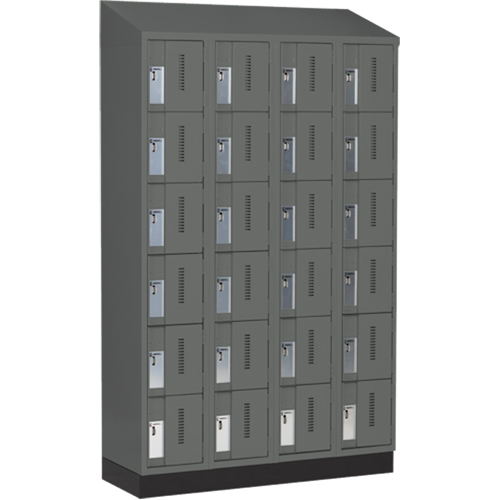 Casiers robustes Concorde, 6 niveaux, Bloc de 4, 48" x 18" x 82", Acier, Charbon, Soud&eacute; (assembl&eacute;) Advanced Consulting and Training Ltd.