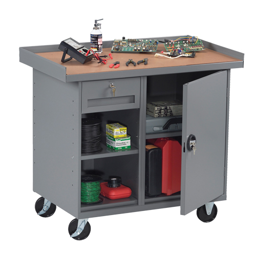Mobile Workbench Cabinet, Laminate Surface Advanced Consulting and Training Ltd.